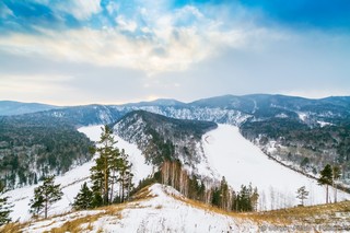 Петля на реке Мана - так называемый Перекоп © Сергей Филинин _ feelek.livejournal.com